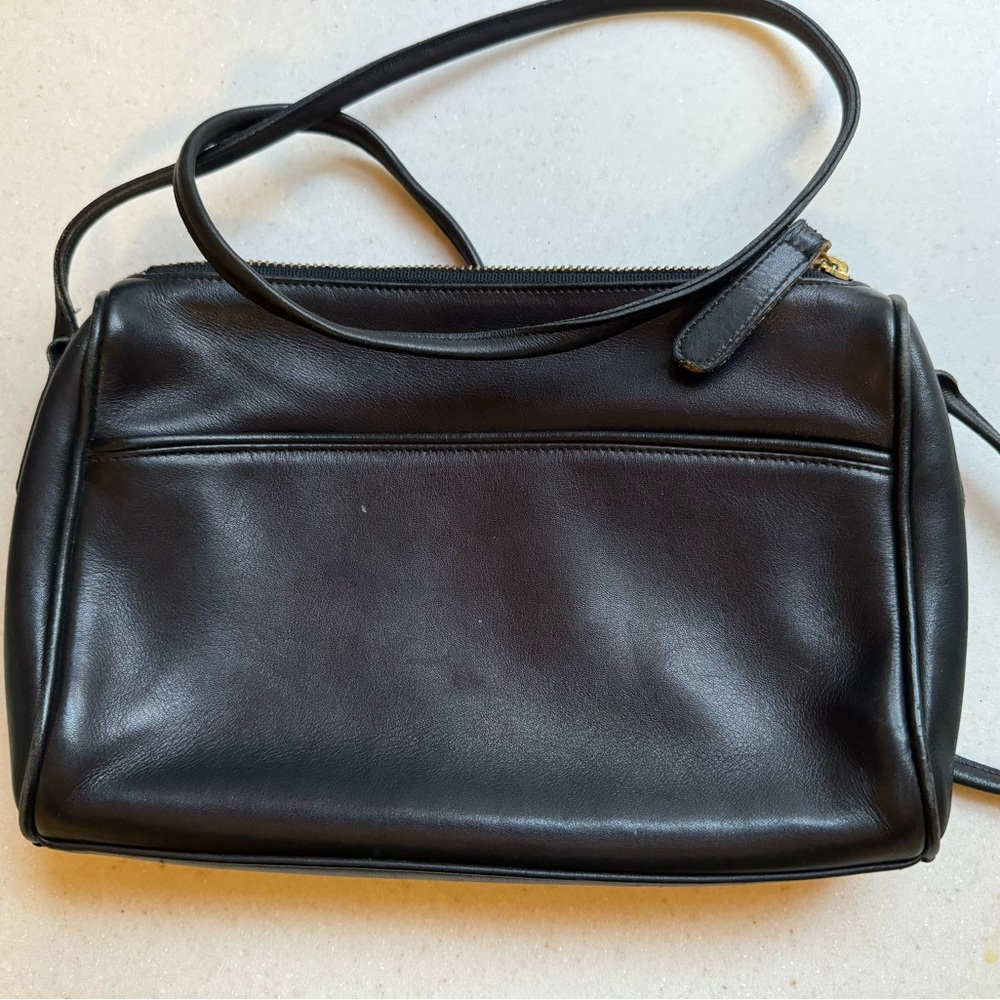 Coach lightweight leather handbag, barely used